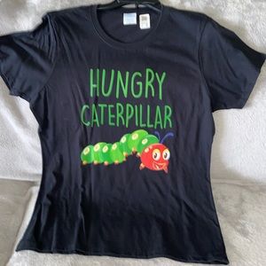 Hungry Caterpillar Black T-Shirt